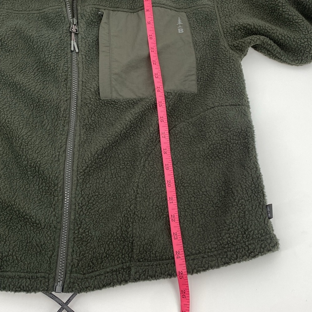 Bass Outdoors Women’s Green Coastal Sherpa Fleece Jacket Size XS - Picture 10 of 10
